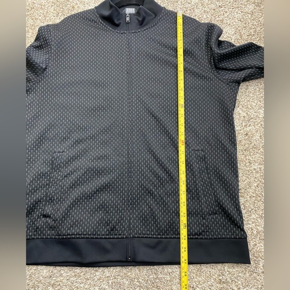 Alfani Regular Fit Full Zip Black White Basic Jacket W/ Pockets Women’s Large - Picture 6 of 14